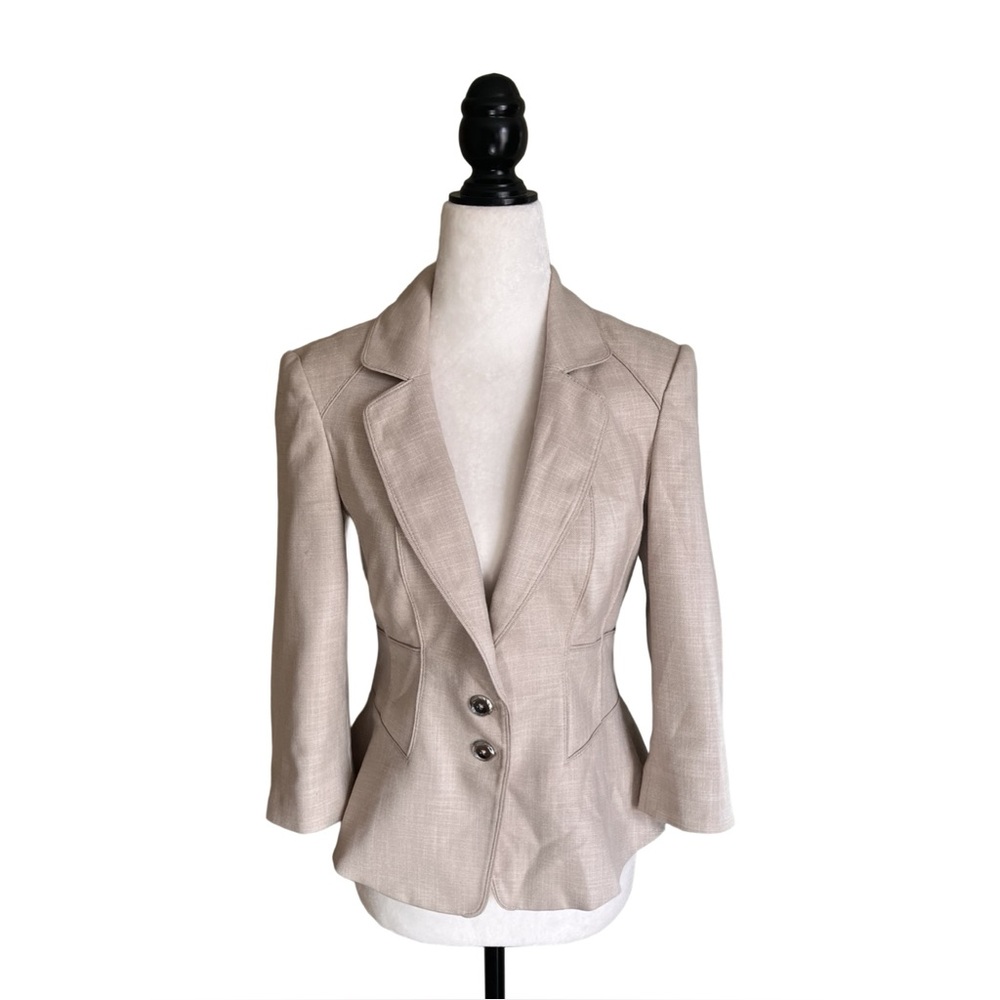 White House Black Market 3/4 Sleeve Blazer US 2